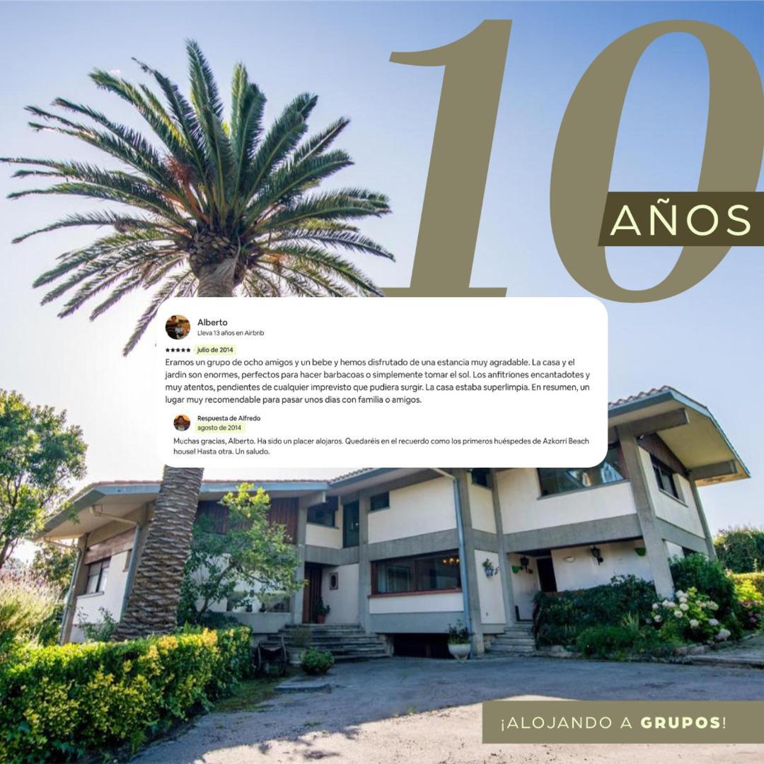 Azkorri Beach House Getxo Dış mekan fotoğraf